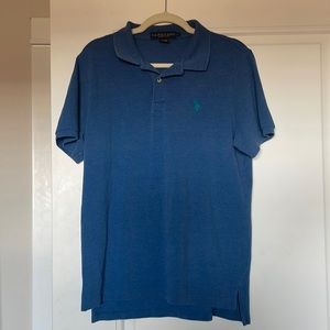 Blue men’s polo